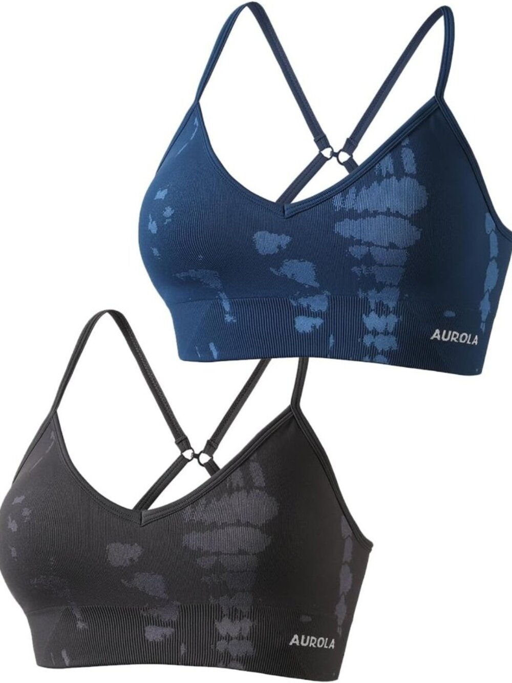 Seamless Strappy Sports Bra for Women | Comfortable Workout Top, Activewear